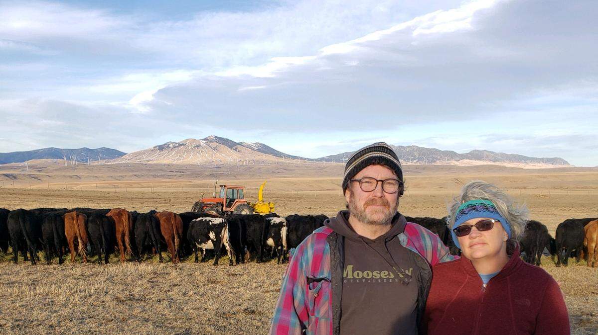 Bruce and Wendy Shultz run a cow/calf ranch in Raynesford, Montana.