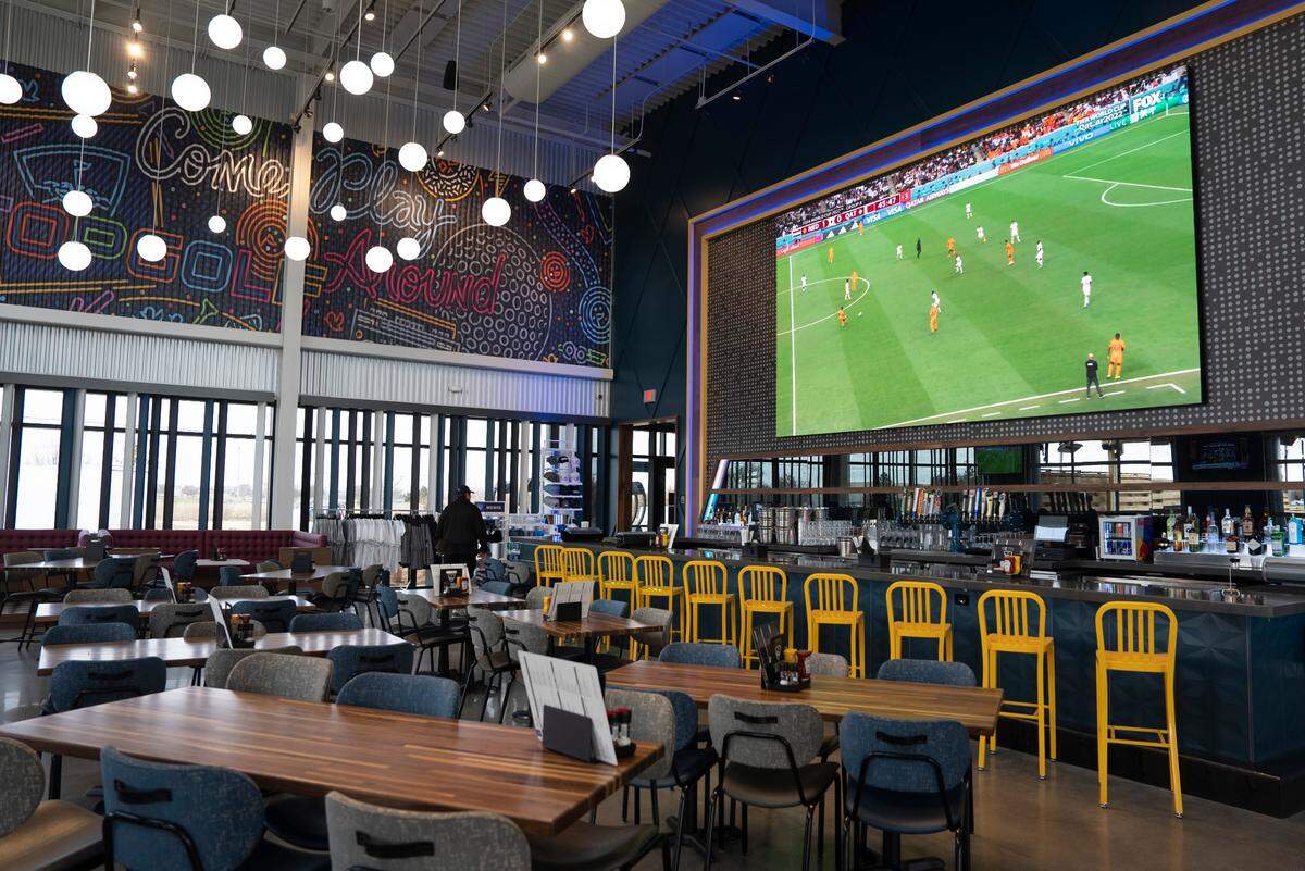 Topgolf wasn’t expected to open in Wichita until the spring, but director of operations Steven Schulte said the 52-bay complex came together faster than planned.