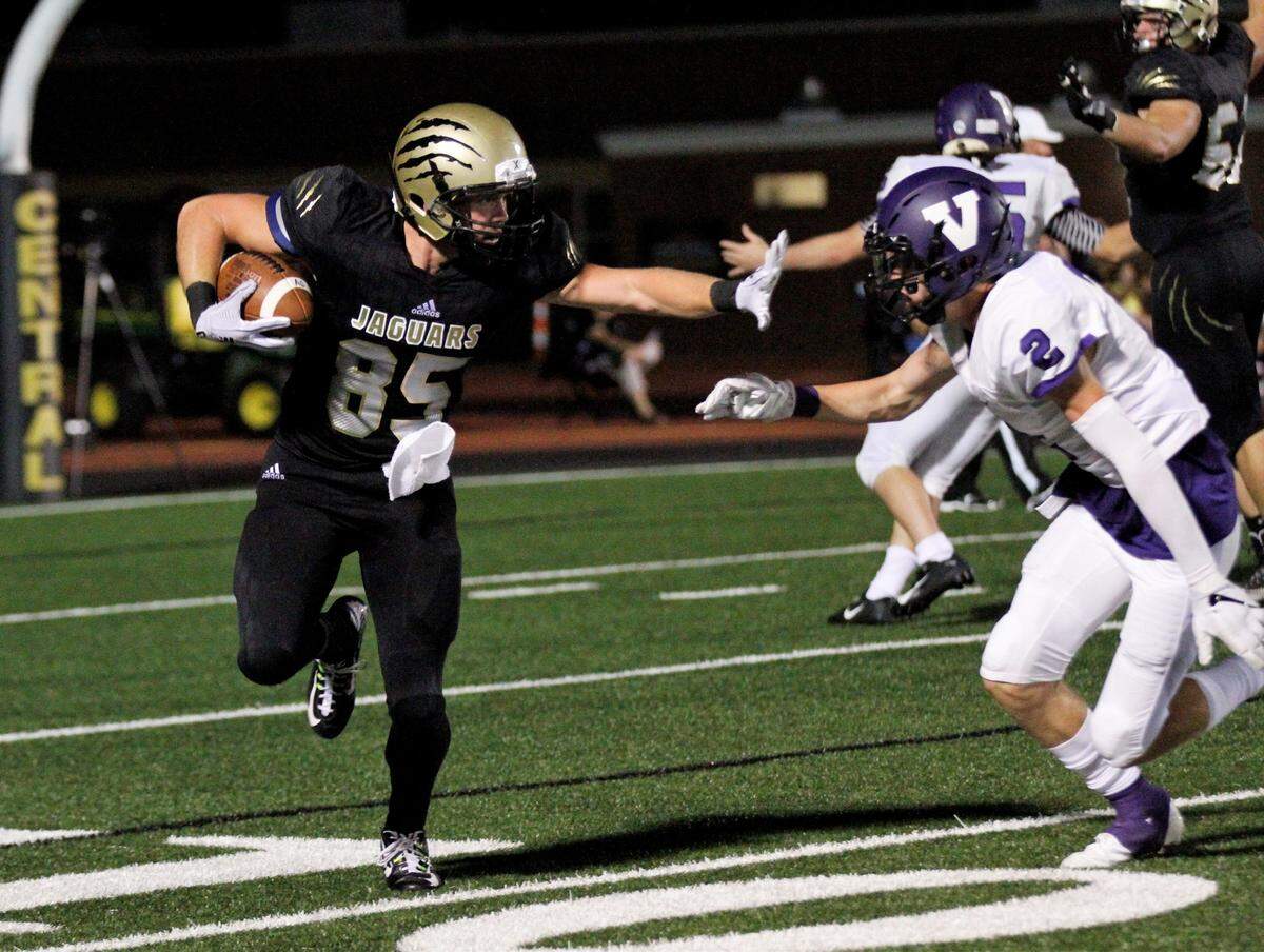 Andover Central will look to Peyton Jensen during its regional championship game against Goddard on Friday.