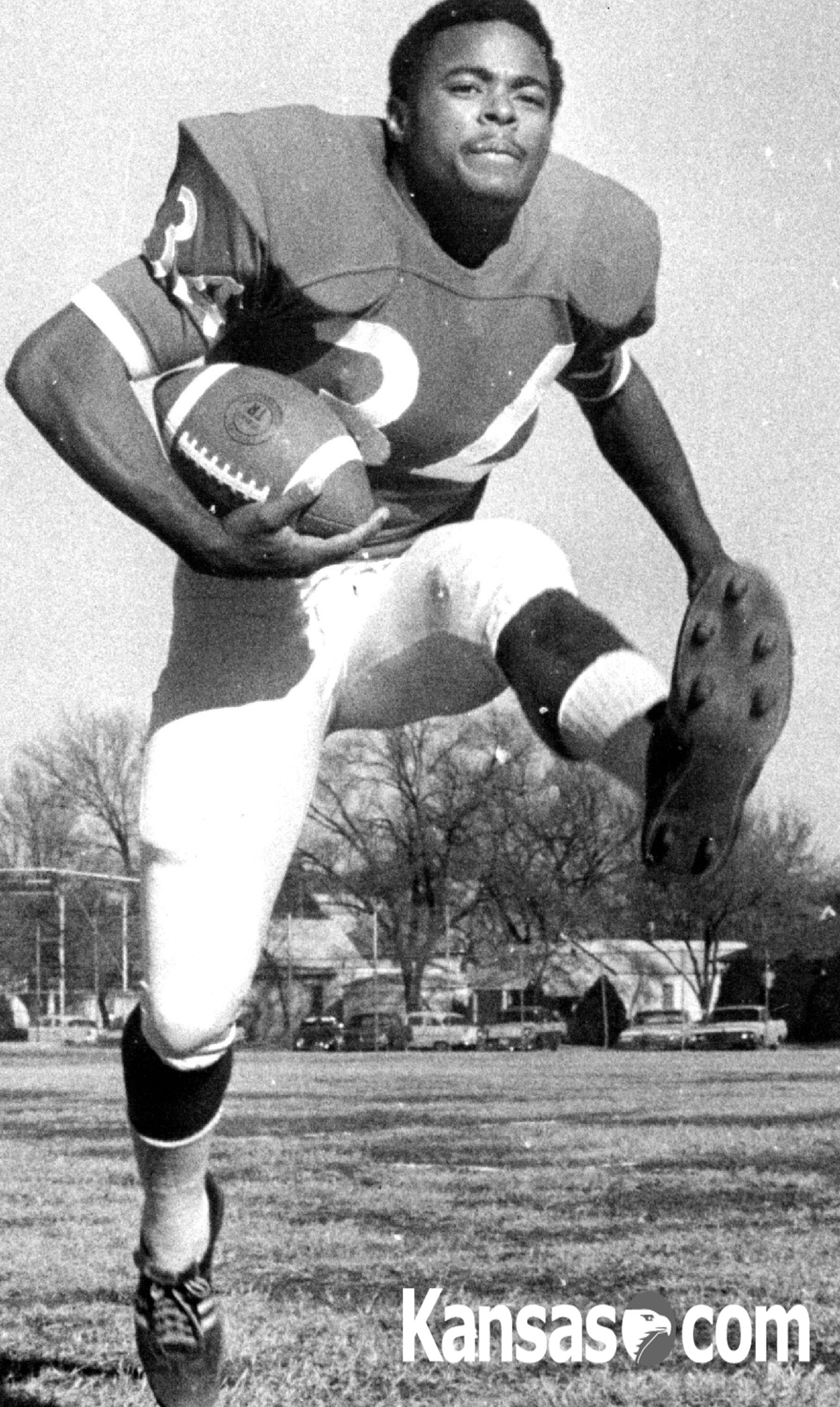 Don Calhoun was an Eagle Top 11 football pick as a senior for Wichita North after leading the Redskins to the state championship game that season.