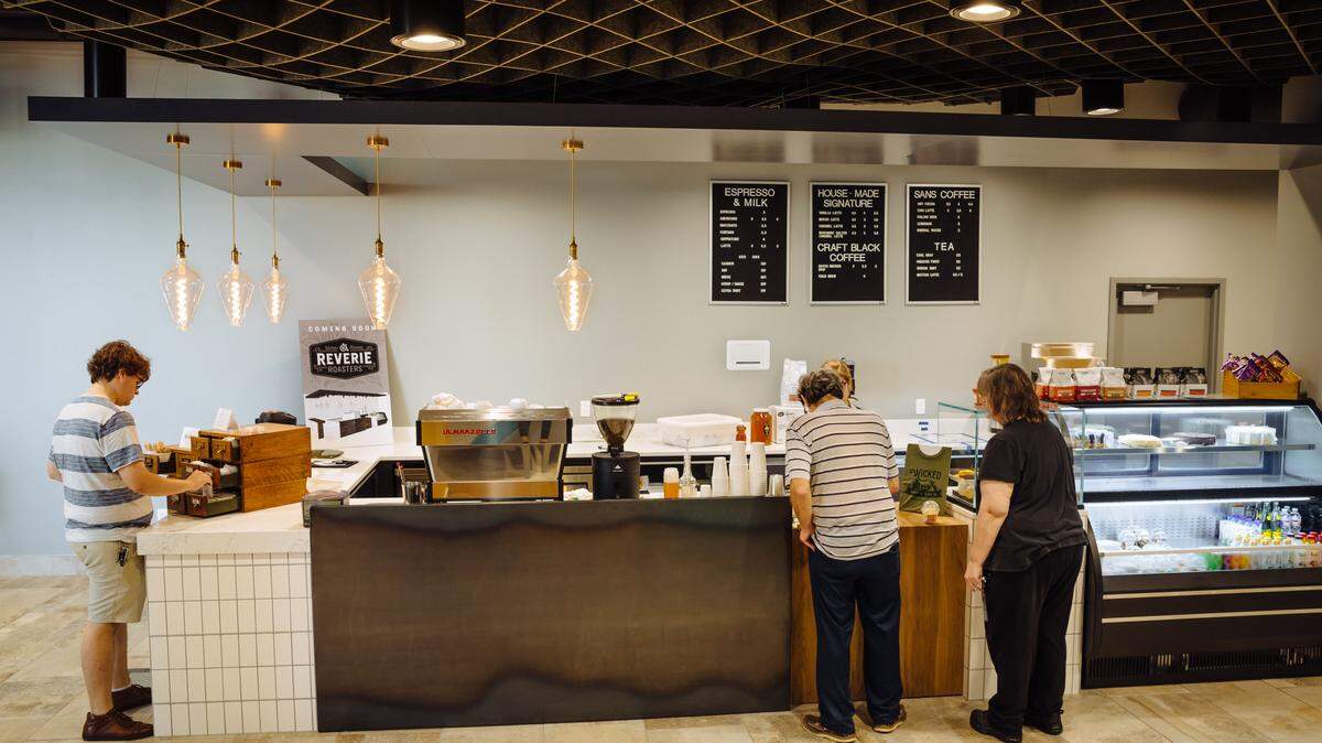 The new Reverie cafe is now open inside Wichita’s Advanced Learning Library, and it’s OK to take your coffee while you browse.