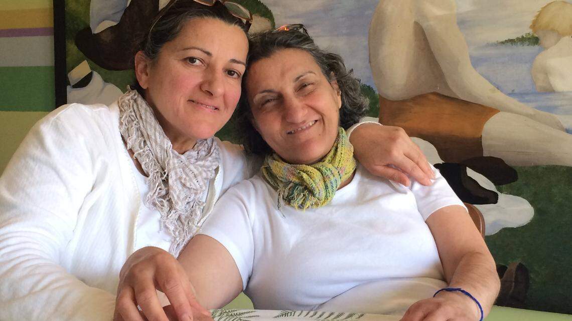 Randa and Joumana Toubia, shown in 2015, sisters of Latour founder Antoine Toubia, have been cooking for Wichitans since the 1980s.
