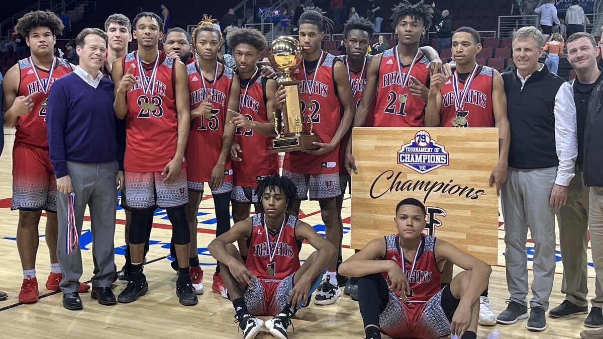 The Wichita Heights boys basketball team is the No. 3-ranked team in Class 6A and picked up a crucial City League win over Wichita Northwest on Tuesday.