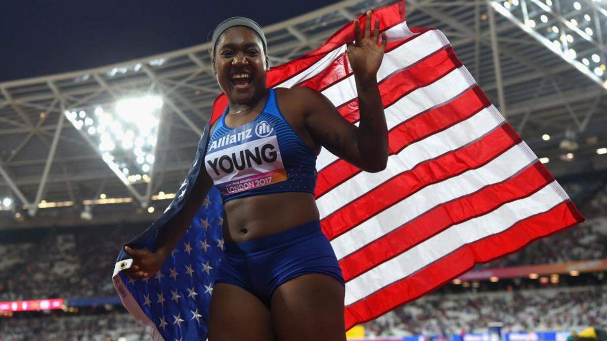 Former Wichita State athlete Deja Young-Craddock will once again represent the United States at the 2021 Tokyo Paralympic Games this summer.
