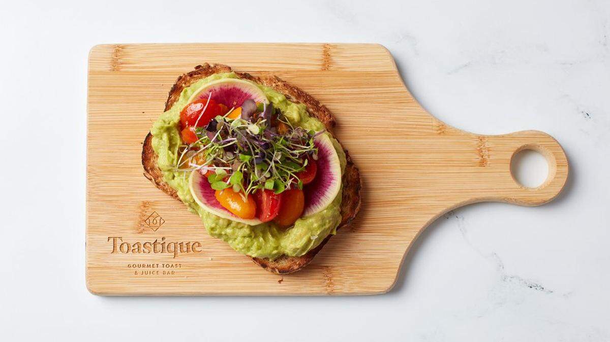 The avocado smash toast at Toastique is so pretty, people will want to photograph it every time they order it, Wichita franchisee Kalene Hoffman says.