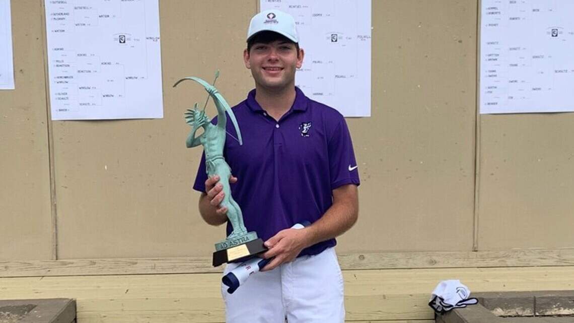 Andover’s Cooper Schultz continues summer tear with Kansas Amateur golf championship