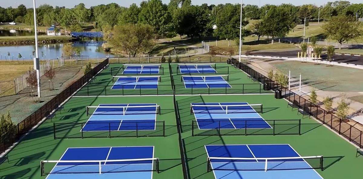 High Park’s new eight court pickleball complex is one of the new features added to High Park.