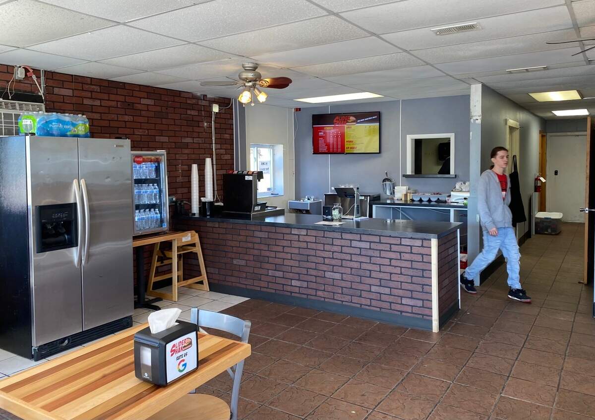 Slider Shak’s owners updated the interior of the space on South Seneca before they opened.