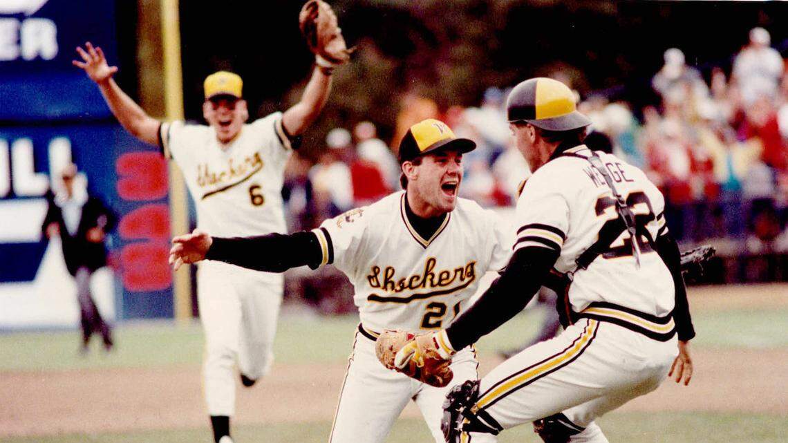 "Wichita State Baseball 6-10-89 Texas - 3 W.S.U. - 5"