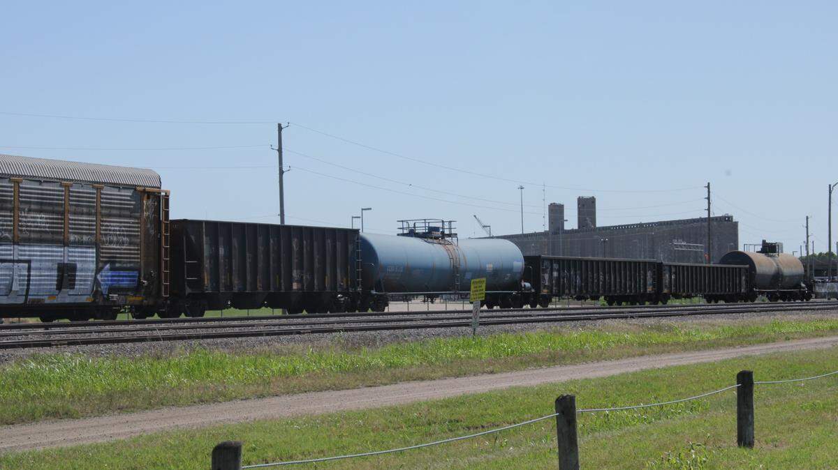 The rail yard near 29th and Grove is the site of a decades-old pollution spill.