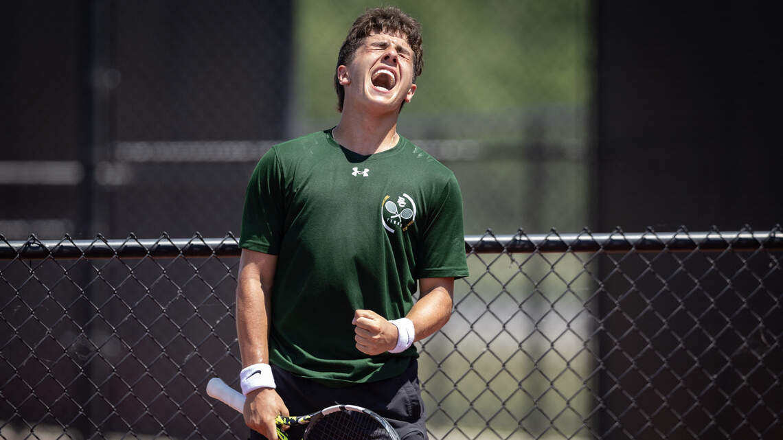 Carroll’s Brandon Steven adds to family’s Kansas tennis legacy with 5A title