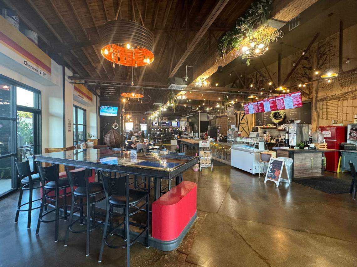 Blaine Stucky turned a crumbling gas station in Moundridge into a vibrant pizza restaurant, coffee shop and brewery called The Hub.