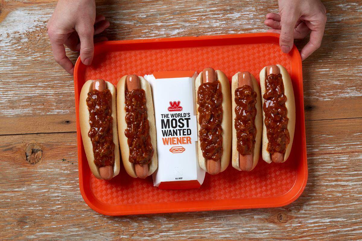 Wienerschnitzel is known for its chili dogs.