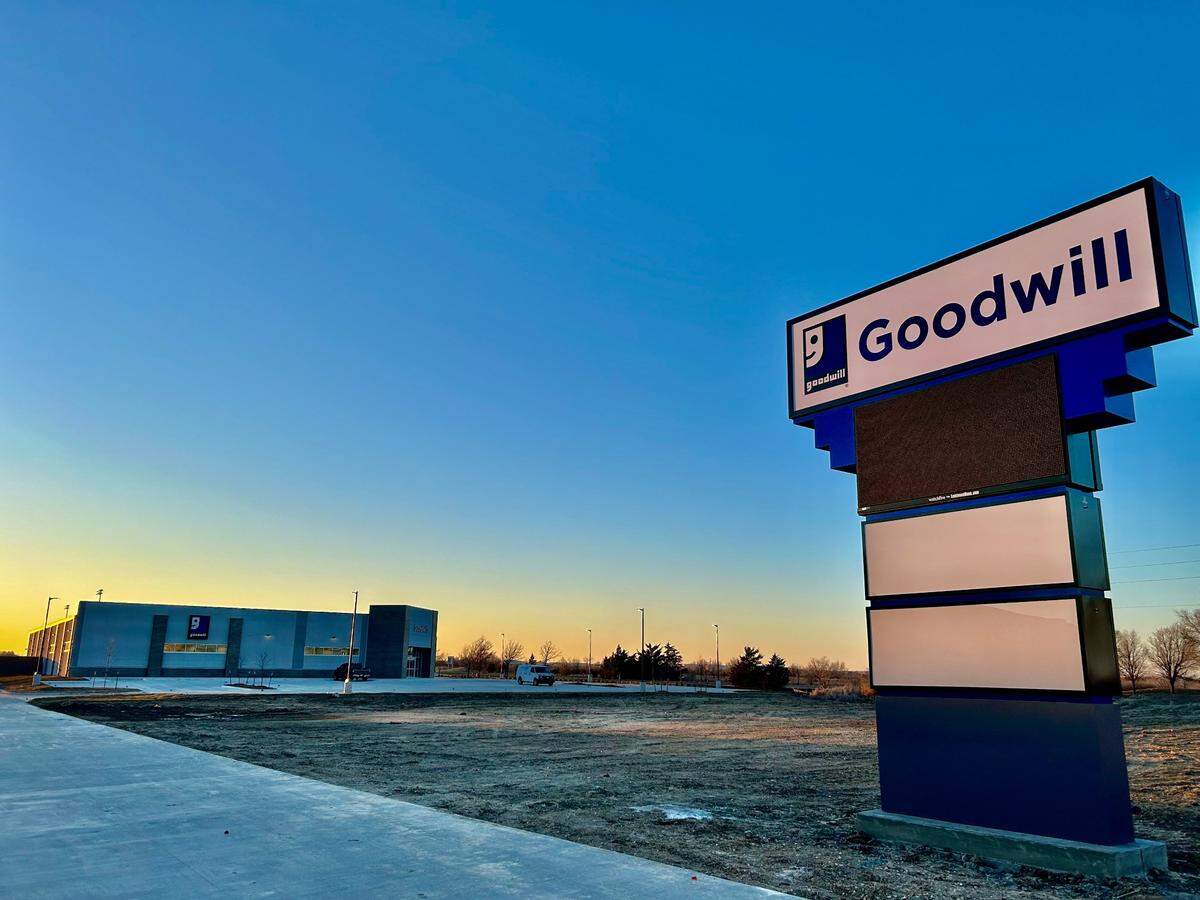There’s a large, new Goodwill store that’s opening in Wichita on Friday that Goodwill Industries of Kansas built on more than two acres across from Topgolf at 29th and Greenwich.