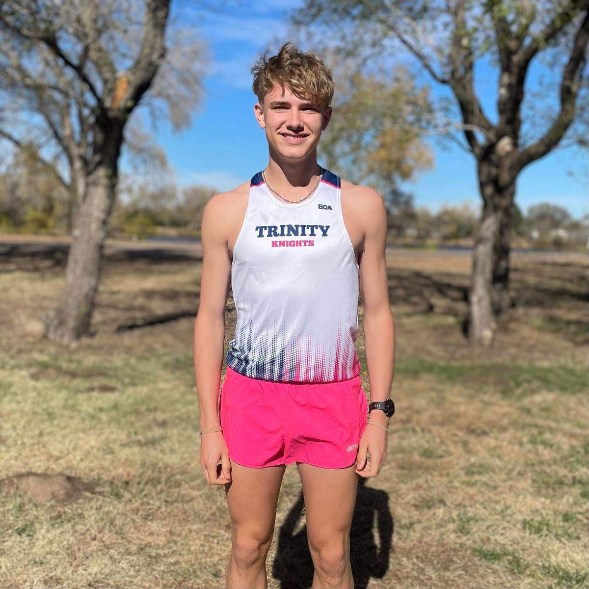 Trinity Academy junior Clay Shively