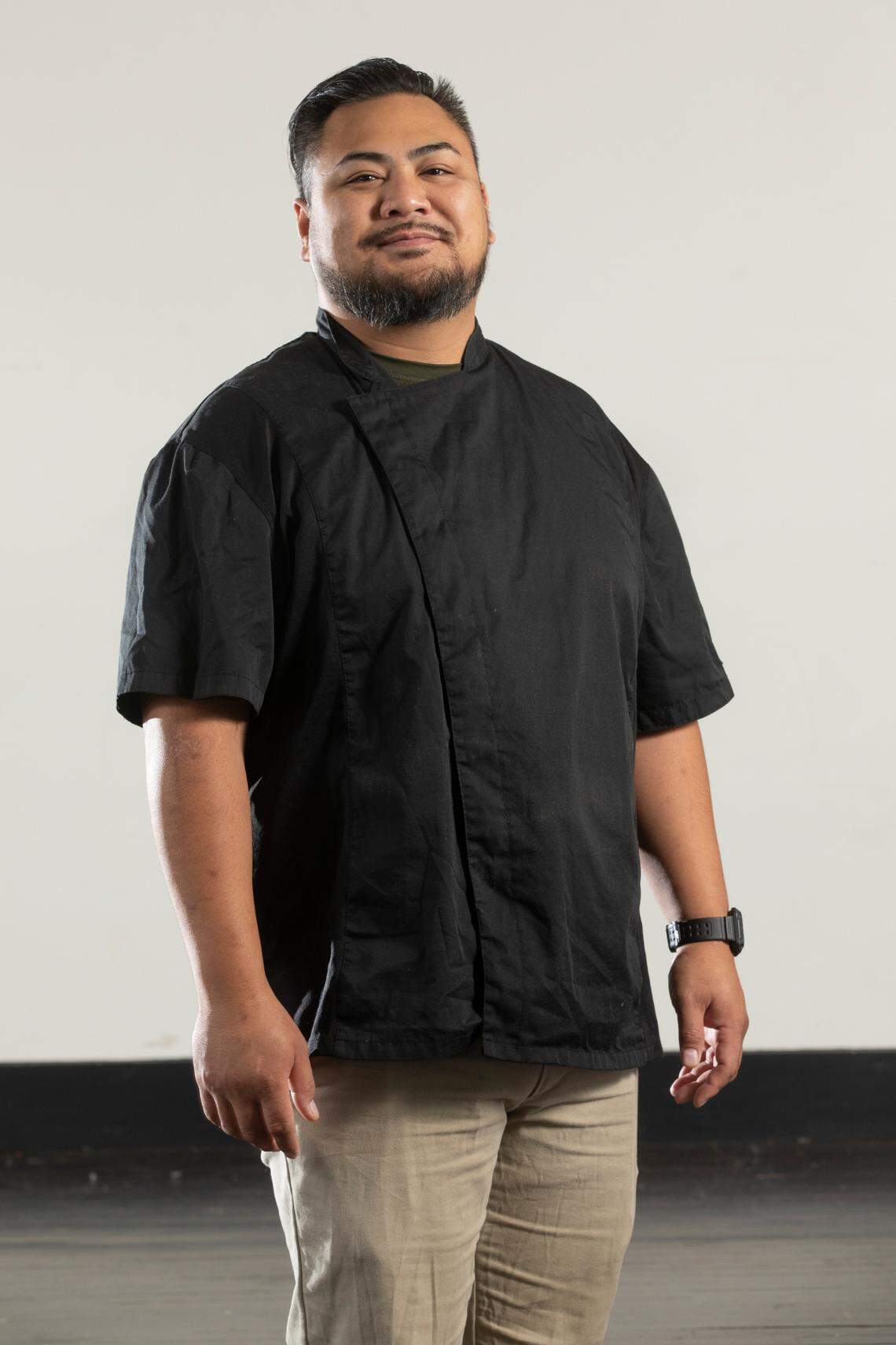 Cedrick Thavone is executive chef at Georges French Bistro. (Oct. 5, 2021)