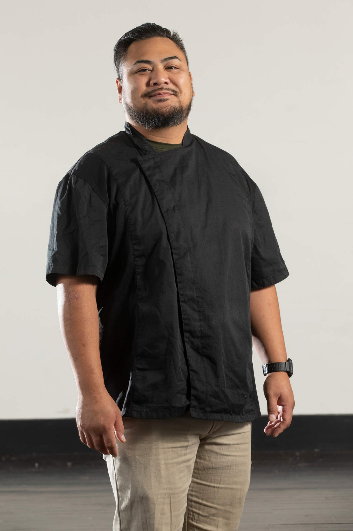 Cedrick Thavone is executive chef at Georges French Bistro. (Oct. 5, 2021)