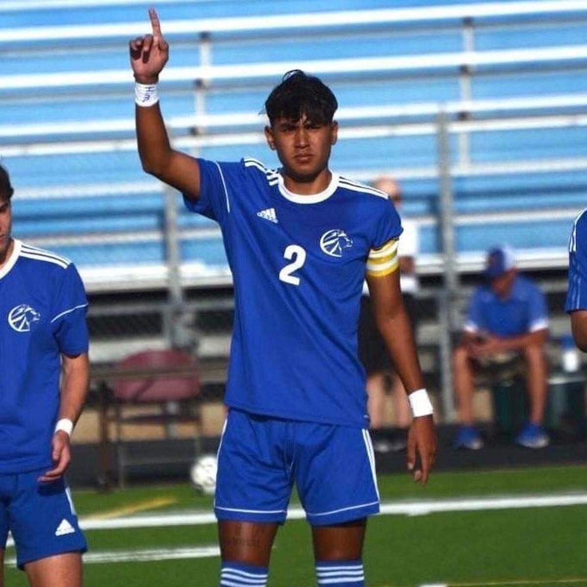 Goddard senior Dominic Zuniga