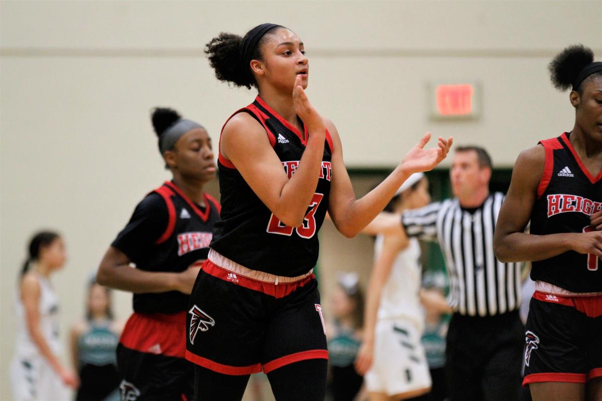 Wichita Heights has clinched the City League girls title with a home win over Wichita South on Friday night.