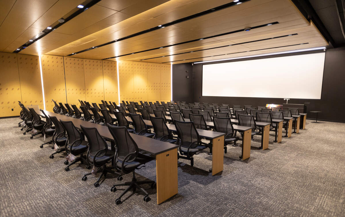 Woolsey Hall, the new home of the W. Frank Barton School of Business at Wichita State, will open to students on Monday morning.