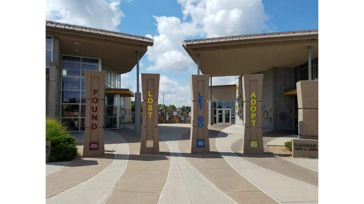 The Wichita Animal Shelter and Kansas Humane Society are located near K-96 and Hillside in Wichita.