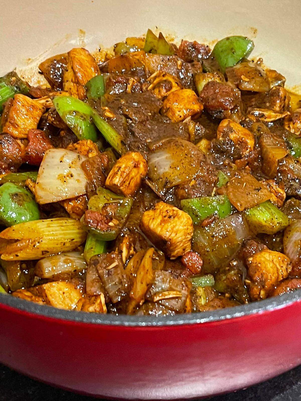Chicken etouffee will be one of the offerings at T’Geaux Cajun, which opens Thursday near Central and Tyler in Wichita.