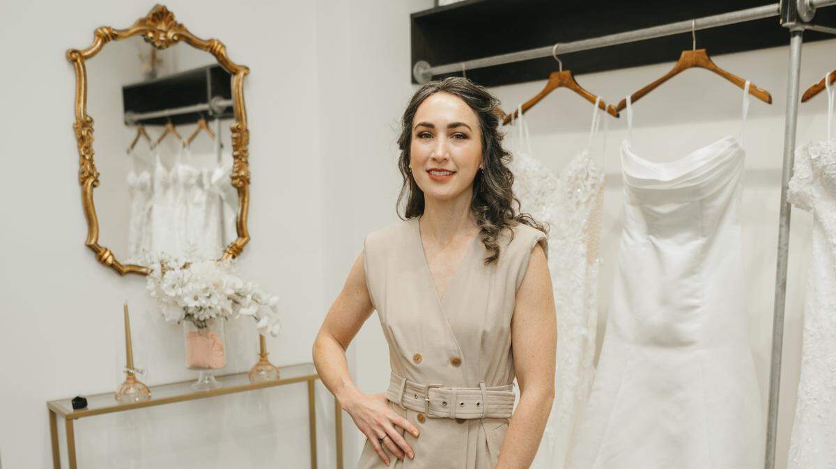 Jillian Forsberg never considered a long-term career in retail, but that’s what happened. After being the longtime manager of the Dress Gallery in Delano, she now owns it.