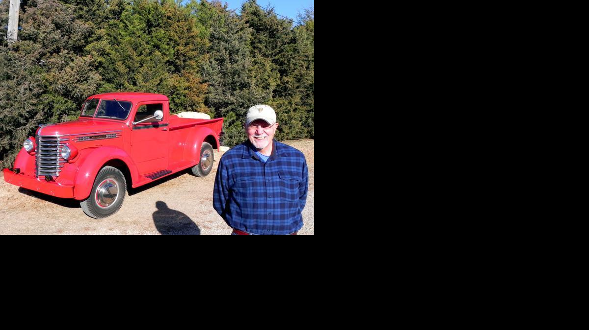 Day Radebaugh's 1949 Diamond T pickup truck proves that a vintage working truck could be stylish as well as functional. Only about 7,000 of this model were built from 1938-49.

