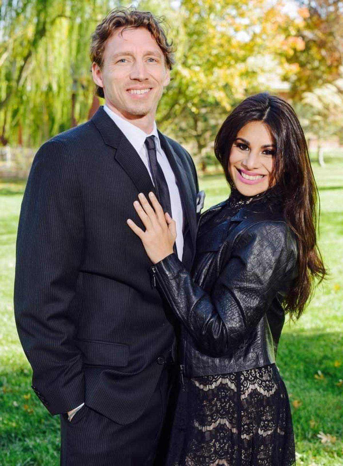 Carolina Brandan, right, and her husband, Chad Freeman, are the owners of Argentina’s Empanadas.