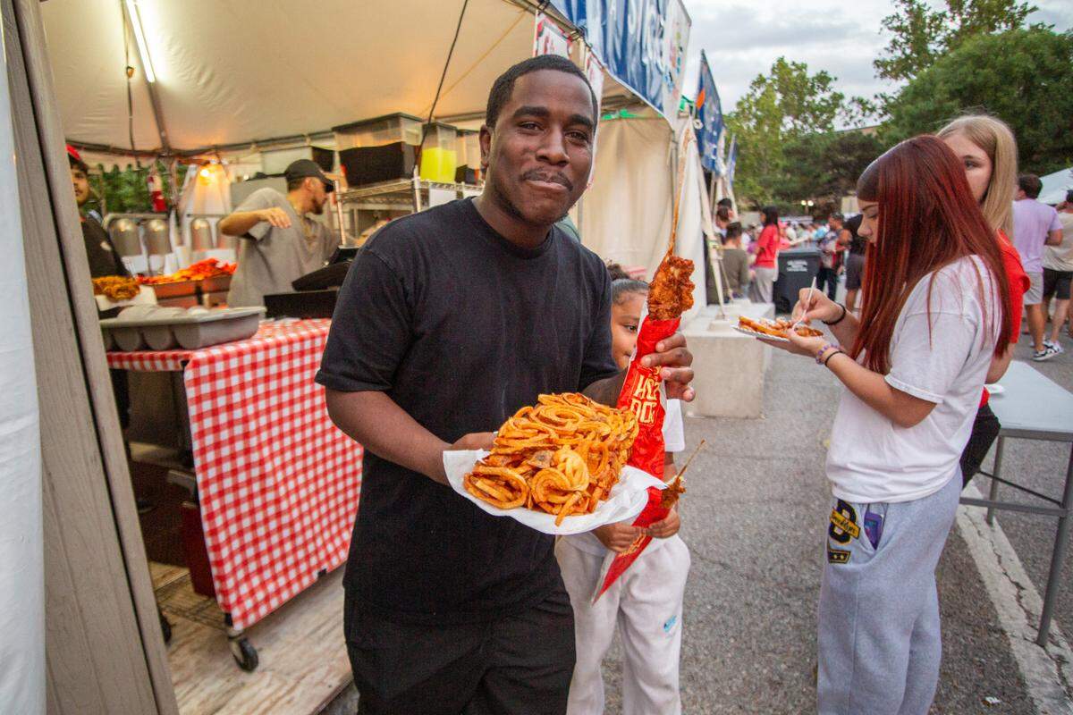 The Wichita Riverfest food court will be a daily draw at the event, which opens on Friday.