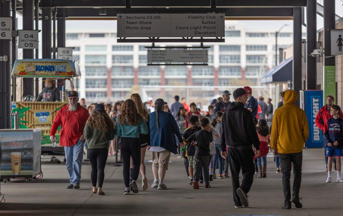 The Kansas Global Holiday Market will be set up in the concourse at Riverfront Stadium.