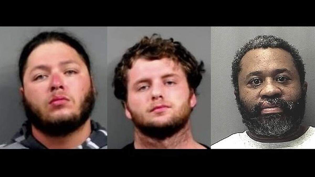 Pictured left to right: Koby Fisher, Braxton Cooley and Eugene Donnald were convicted for their roles in events that led to a deadly double shooting at the Scotsman Inn in west Wichita on July 30, 2020.