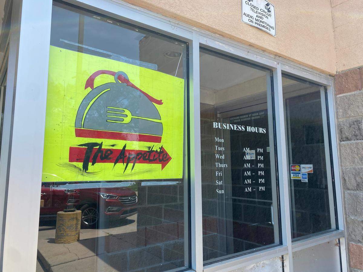The Appetite 316 opened in July at 2959 S. Hillside, but the location proved to be less than ideal.
