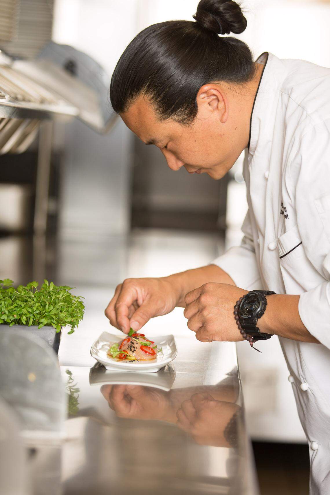 Los Angeles-born Kayson Chong owns his own Wichita restaurant, Jumbo’s Beef & Brew.