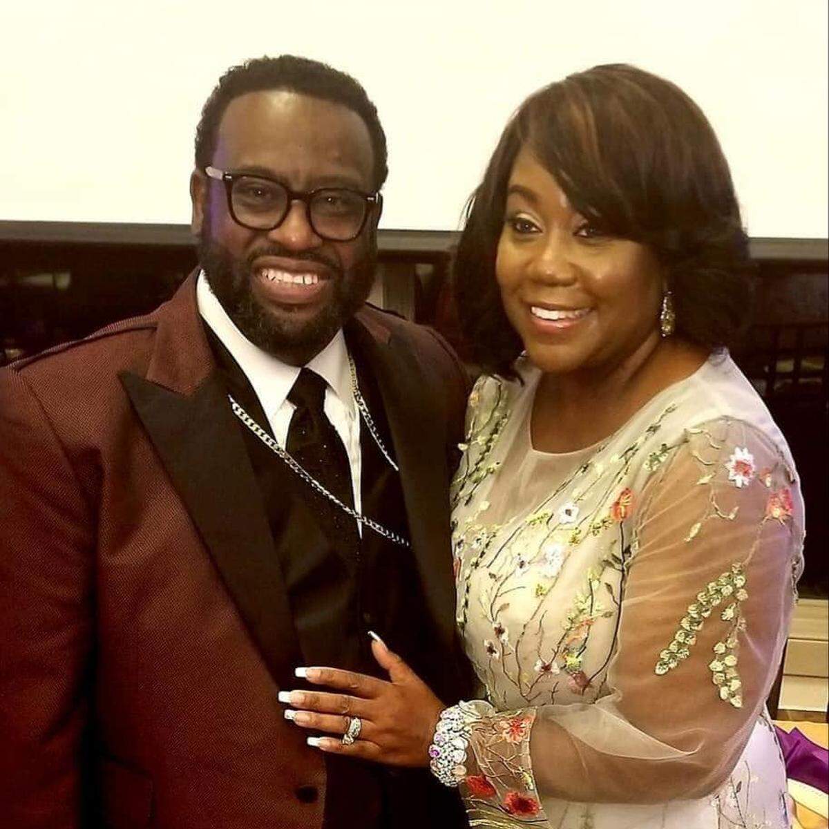 Bishop Mark Gilkey and his wife, Lady Virdena Gilkey.