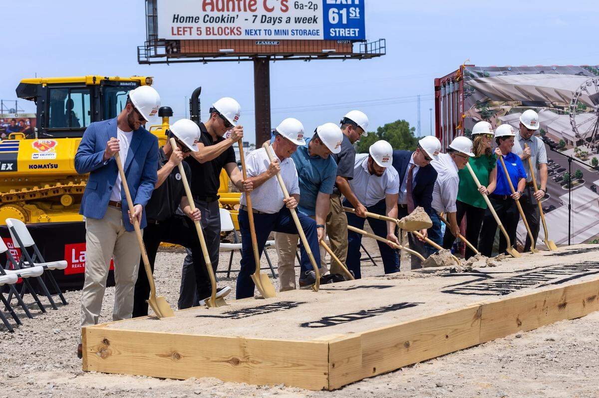 Developers and Park City officials celebrated a ground breaking for Park City’s Champtown project in 2024.