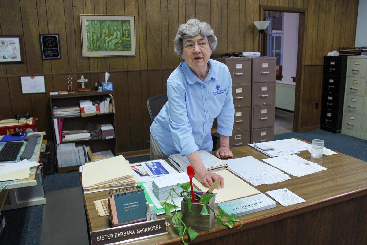 Sister Barbara McCracken directs the Benedictine Sisters of Mount St. Scholastica’s shareholder activism work.