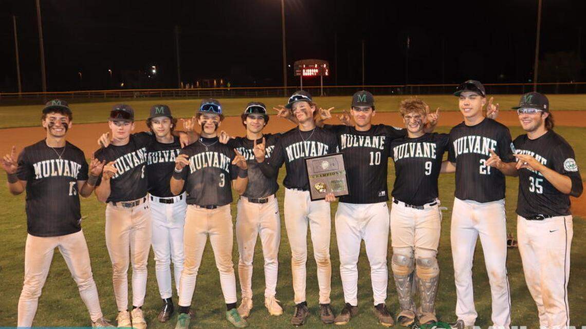 Mulvane baseball shatters 71-year-old Kansas high school state record