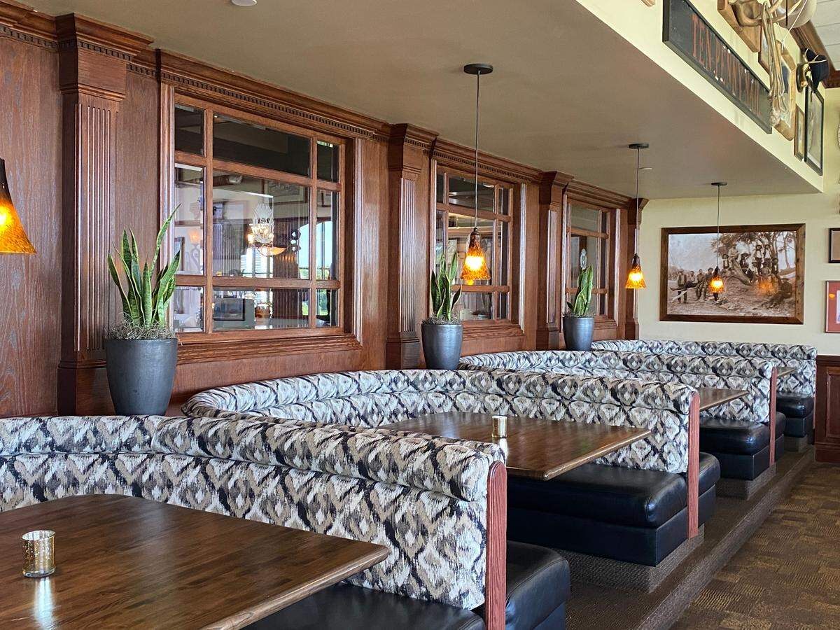 People can dine while enjoying golf course views at the new restaurant The Greens at Terradyne.