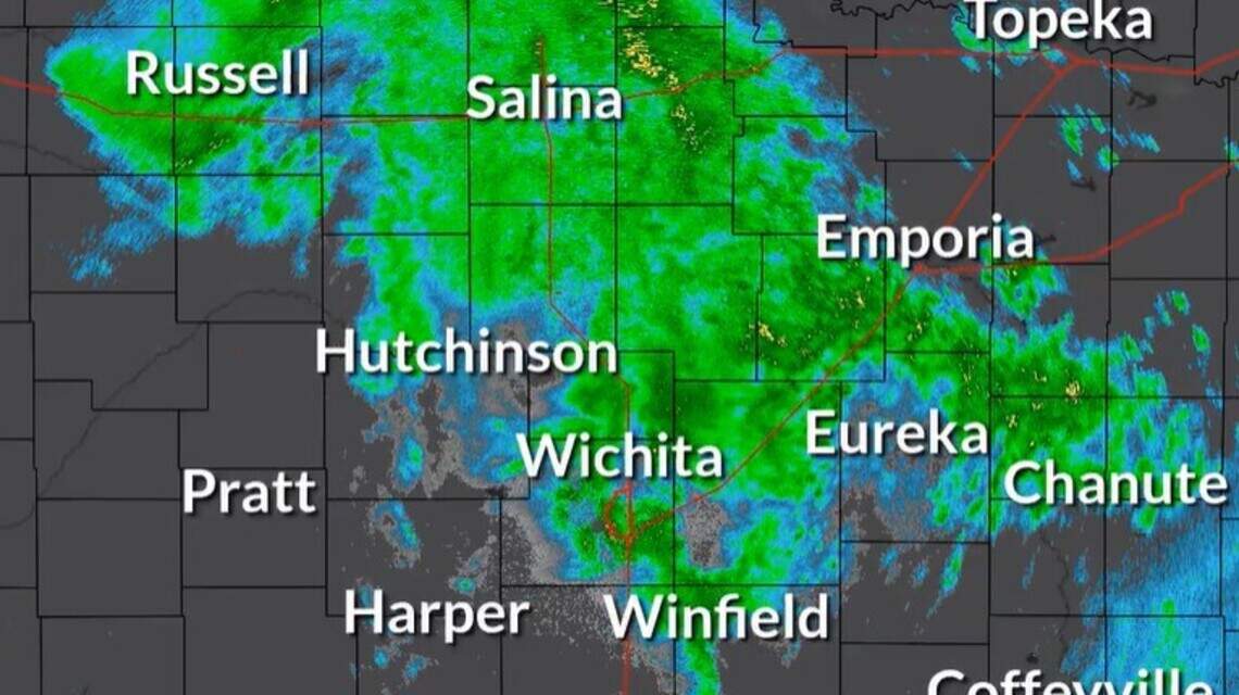 Here’s how much rain Wichita and other areas received, this week’s forecast