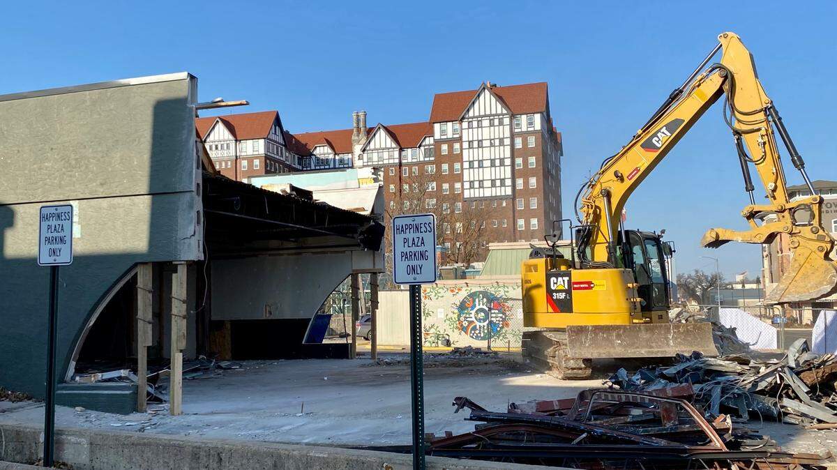 The building at 3425 E. Douglas that’s housed many Wichita restaurants over the past 50 years appears to be coming down.