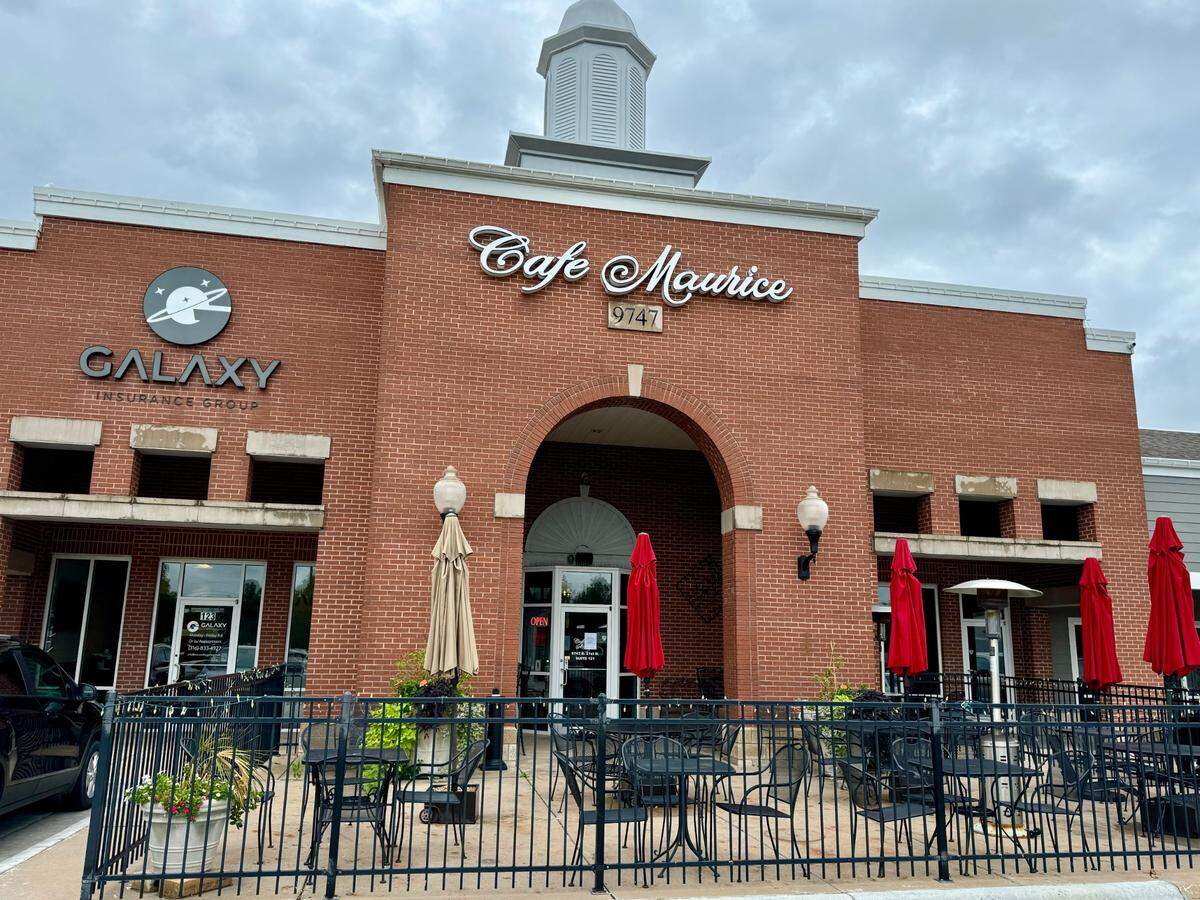 Cafe Maurice is in Cambridge Market, the development on the southeast corner of 21st and Webb in Wichita.
