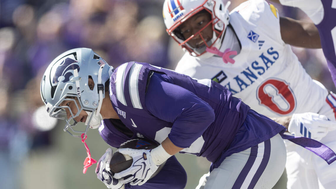 How K-State safety Logan Bartley made a game-altering interception against KU