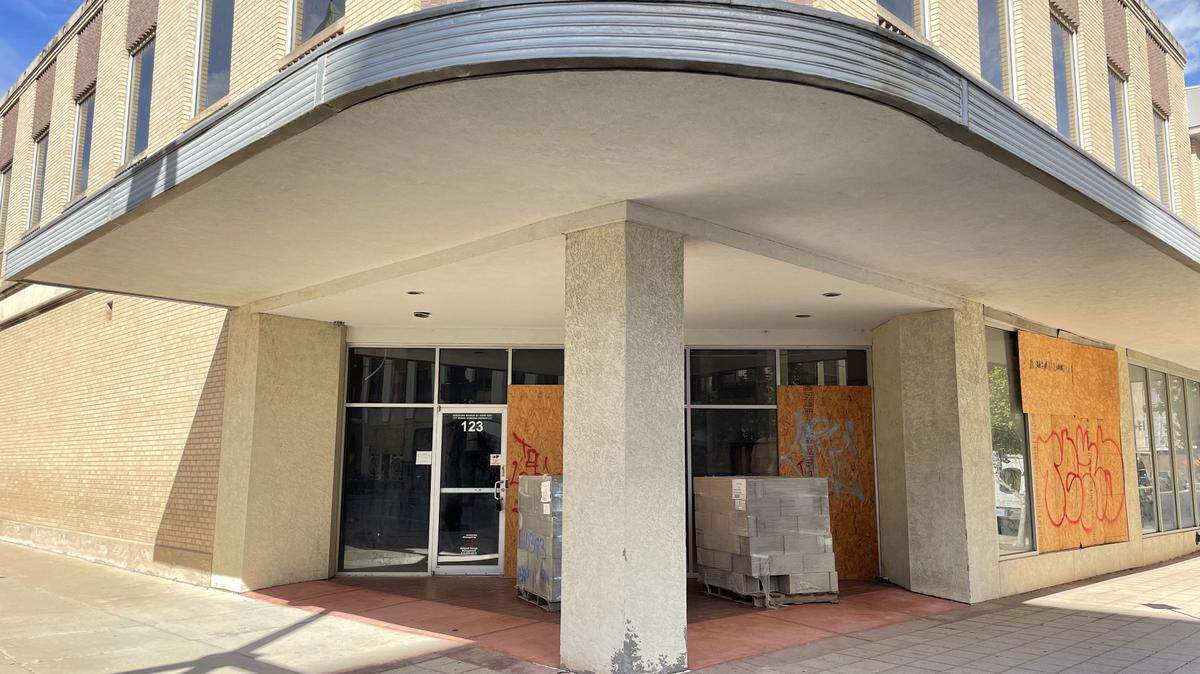 The vacant Sterling Building on the northwest corner of William and Market will soon be home to apartments on the upper level and a new coffee shop called Nameless Coffee Co. on the ground floor.
