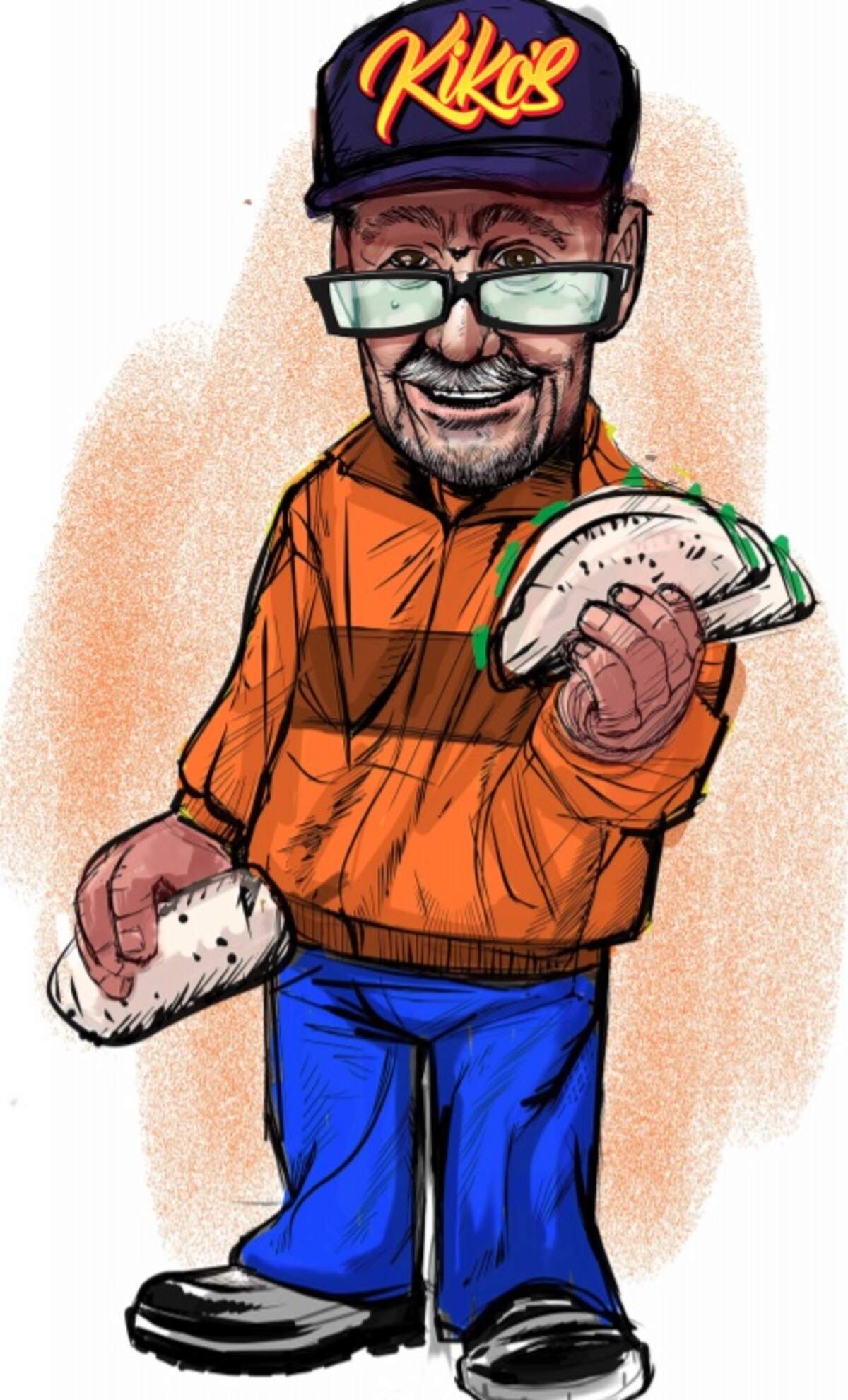 The image of the late Franciso Rizo, Chico’s restaurant founder and grandfather of Carlos Fernandez Jr., is included on the publicity materials for Kiko’s.