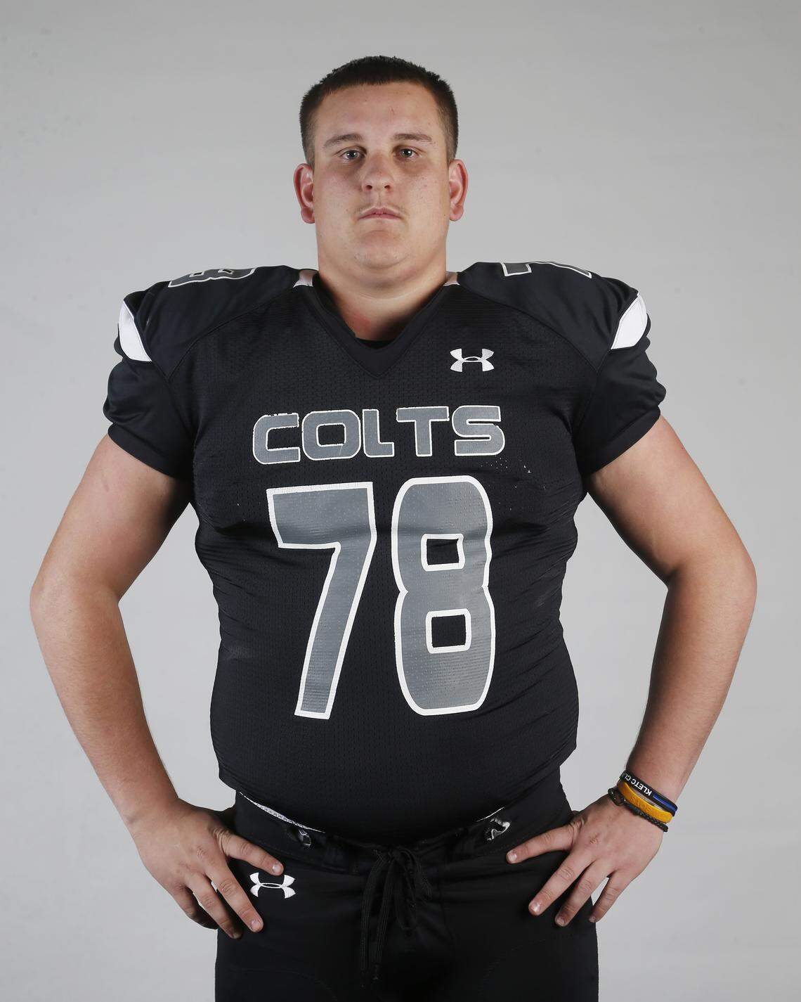 Seth Falley, Campus offensive line