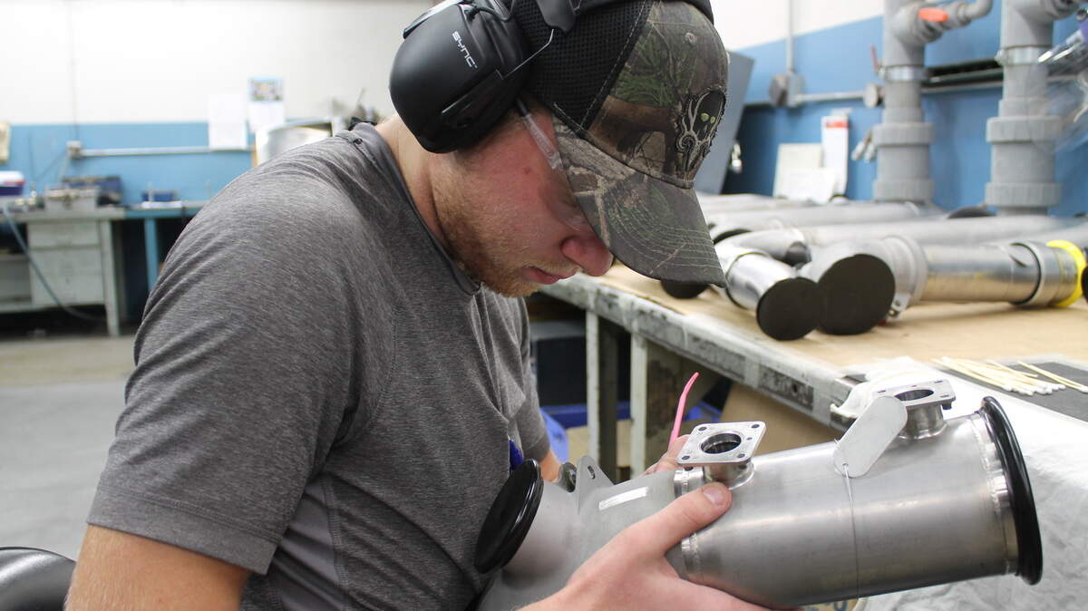 Jeffrey Parker was a high school intern at Spirit AeroSystems last summer. In November, the Wichita-based aircraft supplier to Airbus and Boeing hired him for a full-time job.