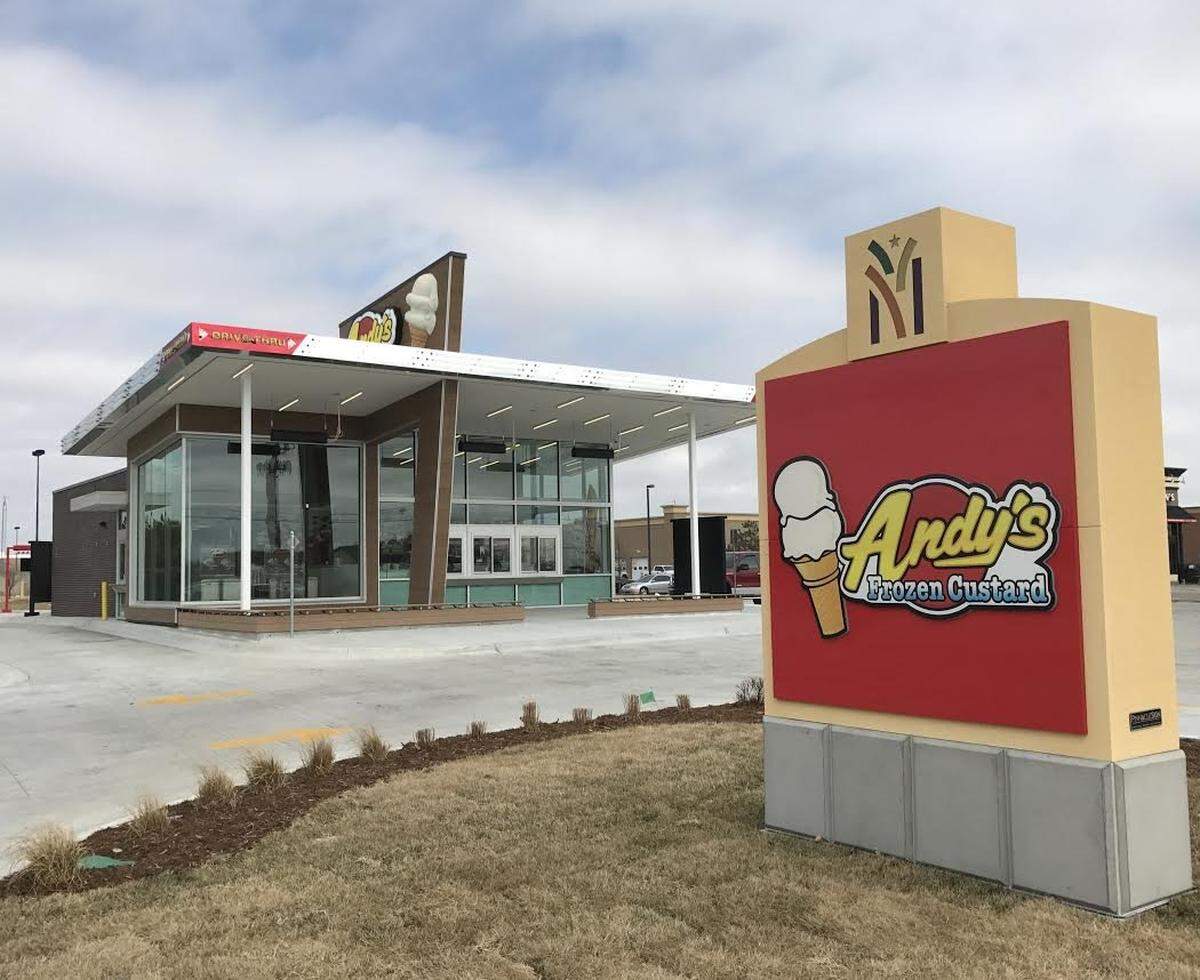 Andy’s Frozen Custard is opening on east Douglas in College Hill but with a muted design that will fit into the neighborhood, the franchisee says.