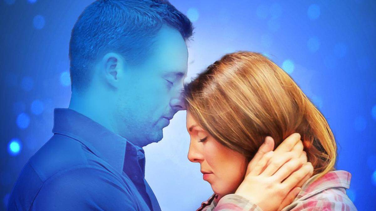 Steve Hitchcock Jr. and Chelsey Ehresman star in the Forum Theatre production of “Ghost.”