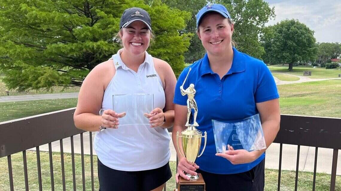 Andover’s Katy Winters juggles golf, work and motherhood to become Wichita city champ